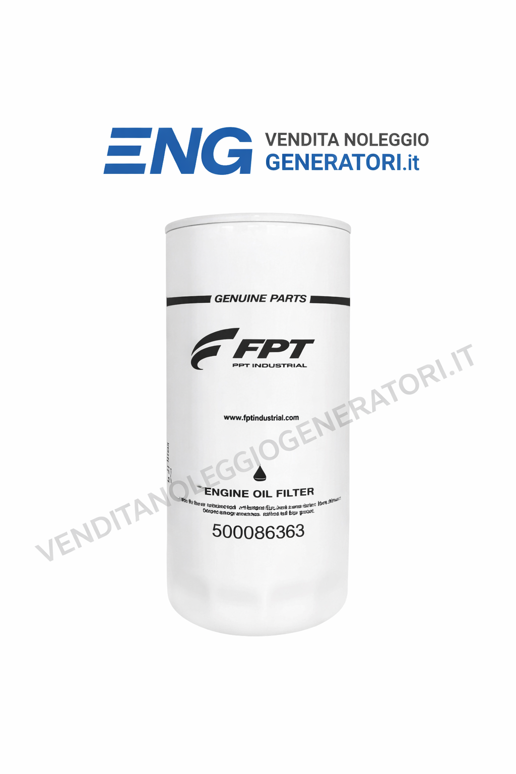 Filtro olio Iveco / FPT 500086363
