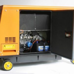Generatore di corrente diesel silenziato 11 kW trifase - Con Quadro automatico opzionale
