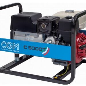 Gruppo Elettrogeno a benzina trifase da 5kVA - CGM C5000TE - avviamento elettrico