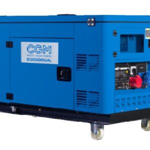 Gruppo Elettrogeno diesel sia trifase che monofase da 10kW (12kVA) - CGM S12000 DUAL
