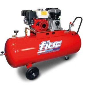 Motocompressore a benzina con motore HONDA 5HP. Serbatoio da 200 litri - 12.4 CFM - Fiac S200/360