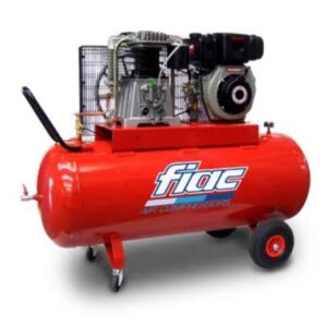 Motocompressore diesel con motore YANMAR 7.7 HP. Serbatoio da 270 lt, 23 CFM - Fiac S 300/678 DIESEL