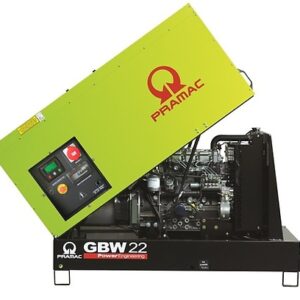 Generatore supersilenziato 20 kVA ( 15 KW ) - Motore Yanmar - Pramac GBW 22Y