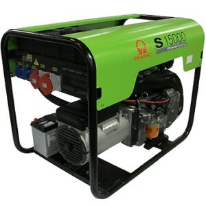 Generatore elettrico diesel 12Kw / 15kVA trifase - Pramac S15000 - Motore Lombardini