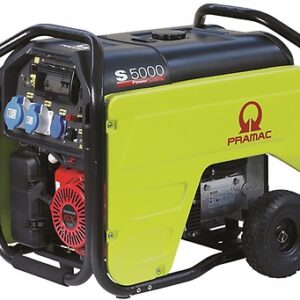 Pramac S5000 - Generatore di corrente 5kVA - Monofase a benzina