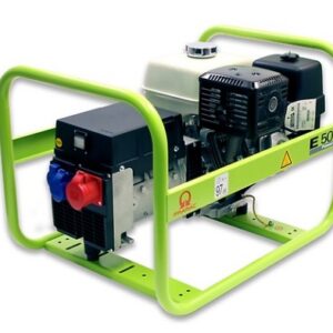 Pramac E5000 trifase motore Honda - Gruppo Elettrogeno 5 kW massimi a benzina monofase - avviamento a strappo
