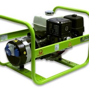 Pramac E8000 Monofase motore Honda - Gruppo Elettrogeno 6.4 kW massimi a benzina monofase - avviamento a strappo