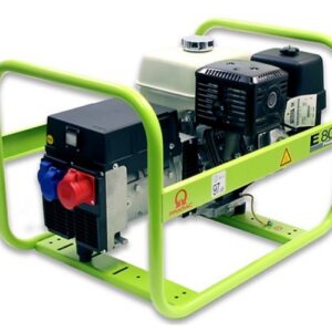 Pramac E8000 trifase motore Honda - Gruppo Elettrogeno 6.6 kW massimi a benzina - avviamento a strappo