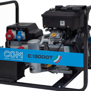 Gruppo Elettrogeno a benzina trifase da 12kVA - CGM C13000HTE - avviamento elettrico