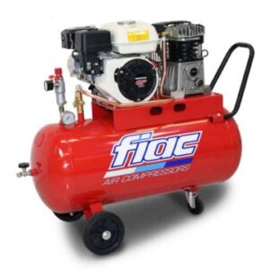Motocompressore a benzina con motore HONDA 5HP. Serbatoio da 50 lt, 8.8 CFM - Fiac S50/268