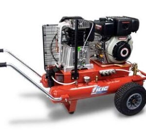 Motocompressore diesel con motore YANMAR 7.7 HP. Serbatoio da 17+17 lt, 23 CFM - Fiac AGRI 75 Diesel