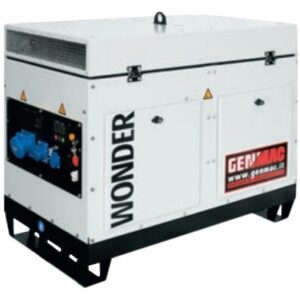 Gruppo elettrogeno a GPL trifase 9 kW motore Honda - Genmac Wonder-GAS G12000HS LPG
