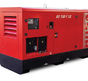 Generatore elettrico trifase 100 kVA ( 80 kW ) - Motore Iveco FPT - MOSA GE 110 FSX