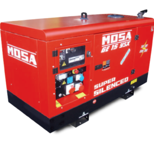 Generatore elettrico supersilenziato 15 kVA ( 12 kW ) - Motore Yanmar - MOSA GE 15 YSX