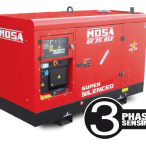 Generatore elettrico trifase 35 kVA ( 28 kW ) - Motore Yanmar - MOSA GE 35 YSX