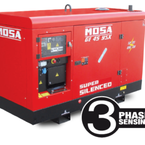 Generatore elettrico trifase 42 kVA ( 34 kW ) - Motore Yanmar - MOSA GE 45 YSX