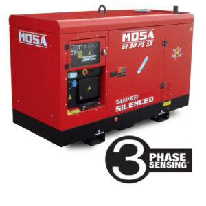 Gruppo Elettrogeno 60 kVA ( 48 kW ) - Motore Perkins - MOSA GE 65 PS-SX