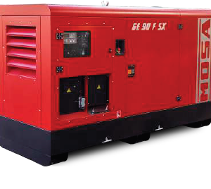 Gruppo Elettrogeno 83 kVA ( 66 kW ) - Motore Iveco FPT - MOSA GE 90 FSX