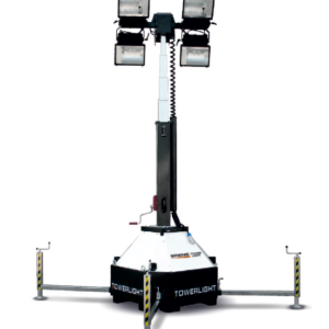 Torre faro altezza 10 metri 4x400W Ioduri Metallici - Generac CTF 10-MH