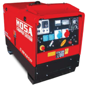 Motosaldatrice MOSA CS 350 KSX CC/CV Trifase/monofase - Motore Kohler Diesel