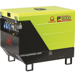 Pramac P6000 - Gruppo elettrogeno monofase - 6 kVA diesel