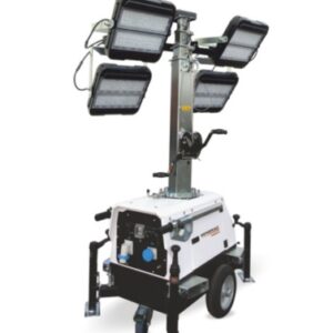 Torre faro a Led - Generac Linktower T4 4x240W - altezza 6.7 metri