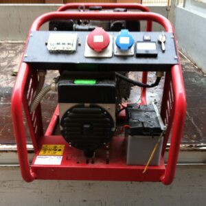 Generatore trifase usato 7,5 kVA - Tecnogen - Motore Lombardini