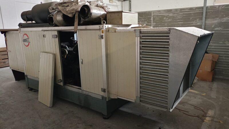 Gruppo elettrogeno diesel usato - Euromecc 100kVA (80kW)