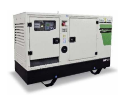 Gruppo elettrogeno Silenziato Green Power GP33S/I-N 30 kVA Trifase ( 24 kW ) - Motore Iveco FPT