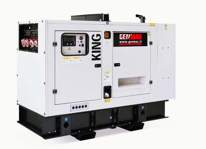 Gruppo Elettrogeno Silenziato Genmac King-Rent G60IS-M5 Stage V – 60,8 kVA Trifase, Motore FPT-Iveco