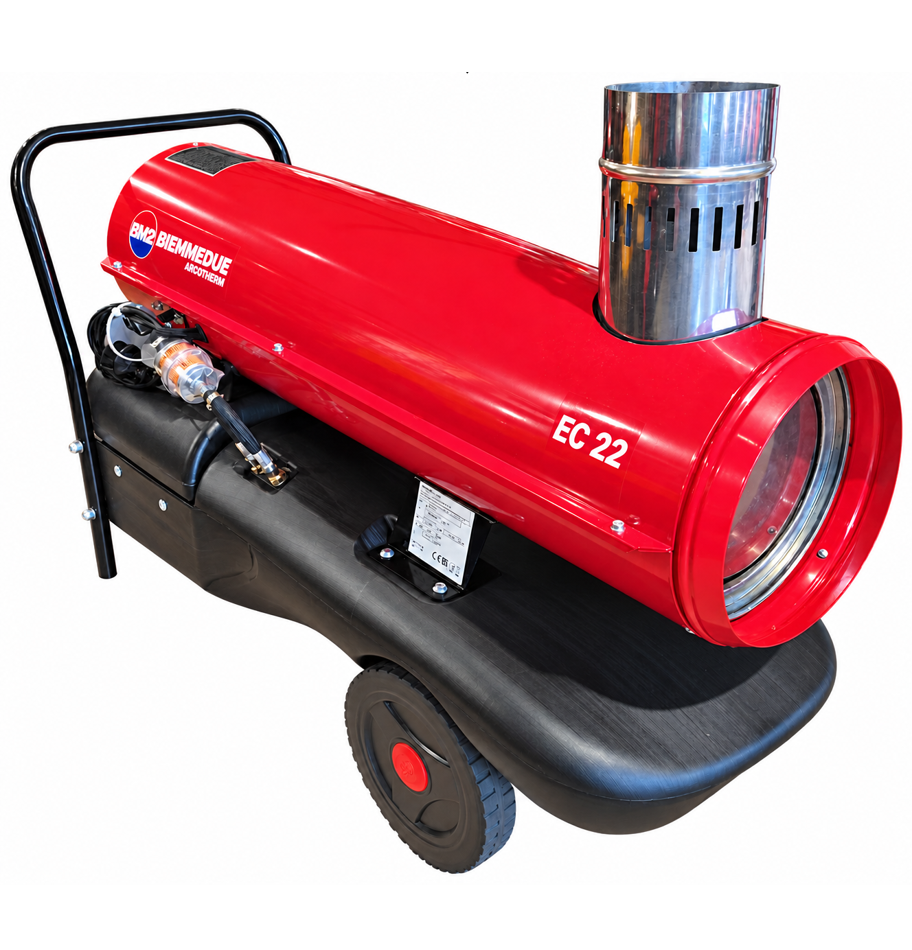 Noleggio generatore aria calda a gasolio da 23,4 kW (potenza termica nominale)